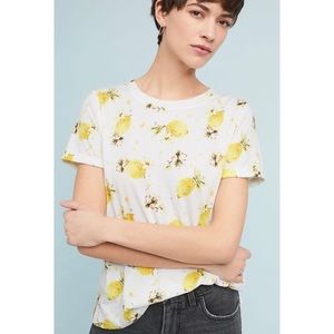 Meadow Rue Lemon Print Tee